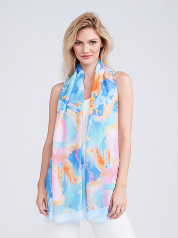 Pia Rossini Calista Scarf in Blue