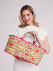 Pia Rossini Kaylee Bag in Natural, view 2, click to see full size