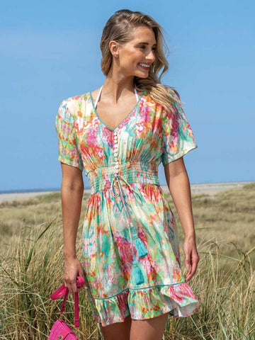 Pia Rossini Maldives Dress in Pale Turquoise
