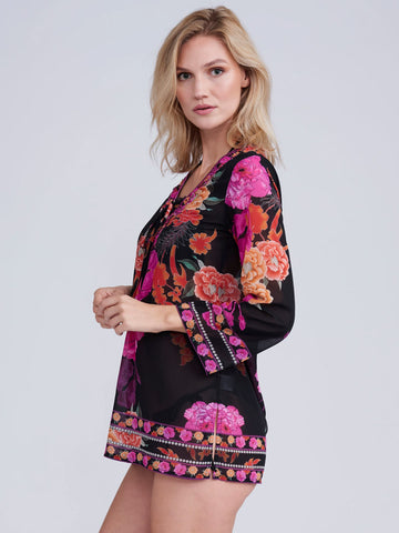 Pia Rossini Milani Cover Up in Black