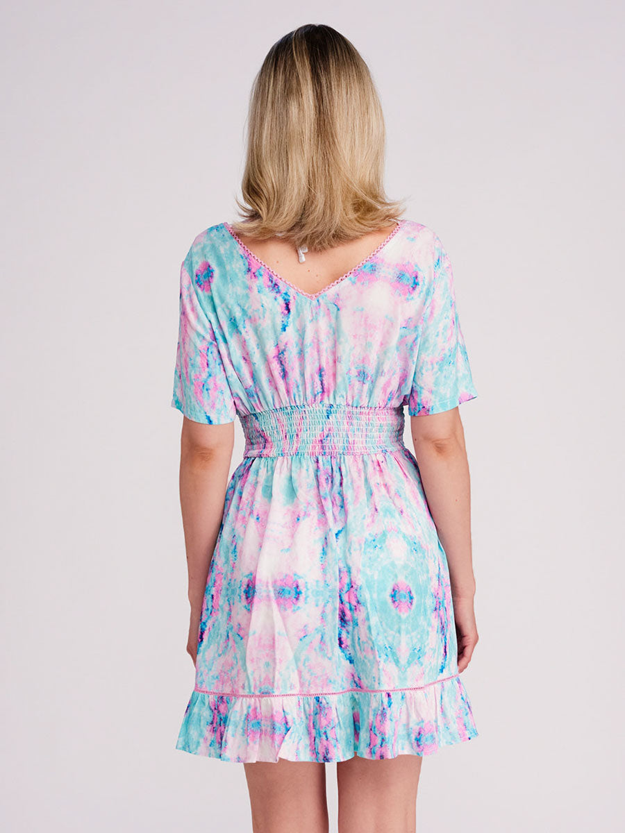 Pia Rossini Seville Dress in Blue