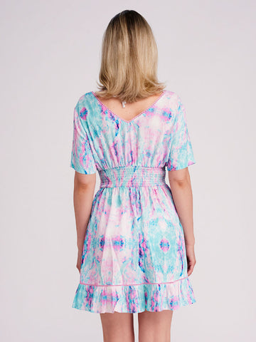 Pia Rossini Seville Dress in Blue