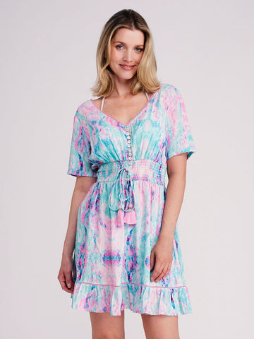 Pia Rossini Seville Dress in Blue