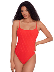 Polo Ralph Lauren Kennedy One Piece in Hibiscus, view 1, click to see full size