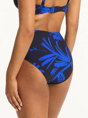 Sea Level Tradewind High Waist Bottoms in Night Sky, view 2, click to see full size
