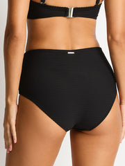 Spinnaker Panelled High Waist Pant in Black, view 2, click to see full size