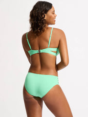 Seafolly Seafolly Collective Hybrid Bralette In Mint, view 2, click to see full size