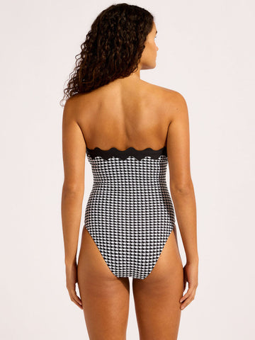 Seafolly Ric Rac One Piece in Black
