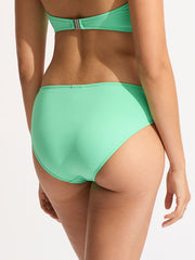 Seafolly Seafolly Collective Twist Hipster In Mint, view 2, click to see full size