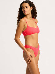 Seafolly Sea Dive Bralette in Snapdragon, view 4, click to see full size