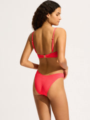 Seafolly Sea Dive Bralette in Snapdragon, view 2, click to see full size