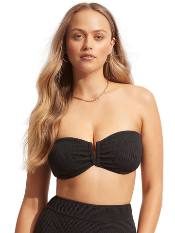 Seafolly Sea Dive DD U Tube in Black