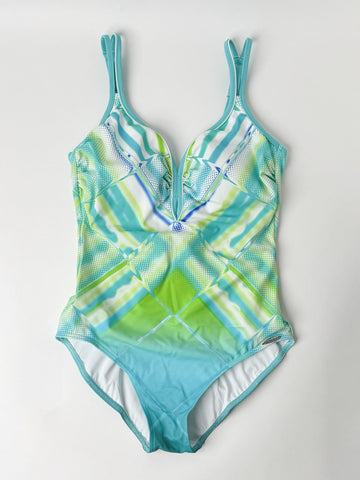 One Piece Sweetheart in Turquoise