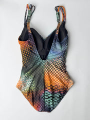 Sunflair One Piece Multi Strap In Multicolor, view 2, click to see full size