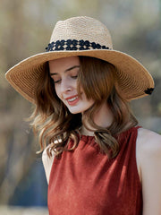 The Pathz Coachella Hat in Natural, view 1, click to see full size