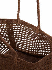 Ora Tote in Chocolate, view 2, click to see full size