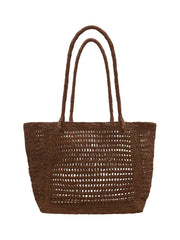 Ora Tote in Chocolate, view 1, click to see full size