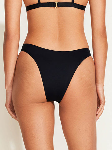 Vitamin A Luxe Link Cheeky Bottom in Black ReLux