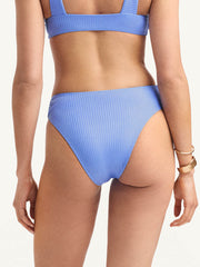 Lolita High Waist Bottom in Skyflower Ecorib, view 2, click to see full size