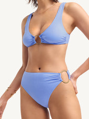 Skylar Top in Skyflower Ecorib, view 4, click to see full size