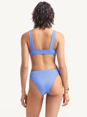 Skylar Top in Skyflower Ecorib, view 2, click to see full size