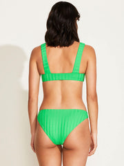 Vitamin A Skylar Top in Spearmint SuperRib, view 2, click to see full size