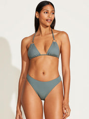 Cosmo Top in Sea Green Ecorib, view 4, click to see full size