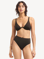 Maisie Underwire Top in Deep Earth, view 3, click to see full size