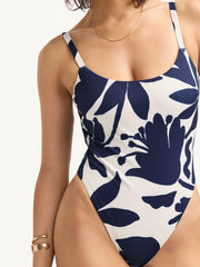 Nova One Piece in Night Flower, view 3, click to see full size