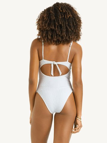 Ada Underwire One Piece in Garden Jacquard