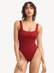 Mika One Piece in Deep Madder, view 3, click to see full size