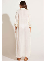 Vitamin A Playa Maxi in Natural EcoLinen, view 2, click to see full size