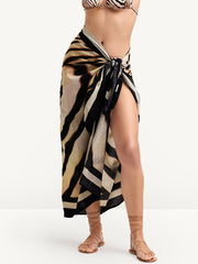 Samara Sarong in Shell Stripe, view 1, click to see full size