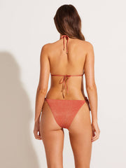 Vitamin A Gia Triangle in Terracotta Metallic, view 2, click to see full size