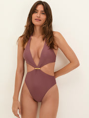 ViX Bessie One Piece Brazilian Cut in Soulmate, view 1, click to see full size