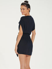 Emily Cover Up in Black, view 2, click to see full size