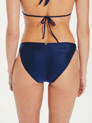 Solid Paula Full Bottom In Navy, view 2, click to see full size