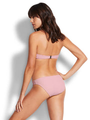 Seafolly Riviera Bustier Bra in Primrose, view 2, click to see full size