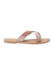Malvados Icon Neko Plush Sandals in Cognac, view 2, click to see full size