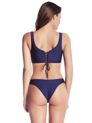 Maaji Blue Depth Dazzling Top Azul, view 6, click to see full size