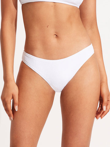 Seafolly Sea Dive Hipster In White