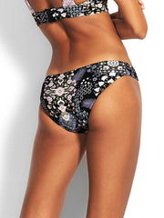 Seafolly Free Spirit Hipster Black, view 2, click to see full size