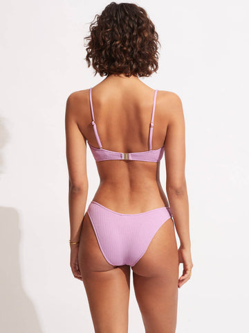 Seafolly Sea Dive Bralette in Lilac