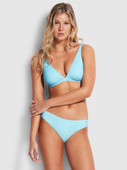 Seafolly SF Collective Hipster Pant in Sky Blue, view 3, click to see full size