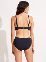Seafolly SF Collective DD Cup Underwire Bra in True Navy, view 2, click to see full size