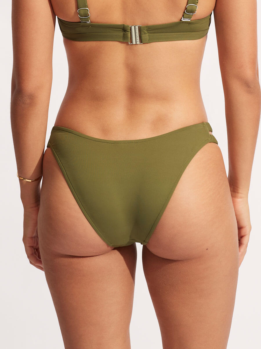 Seafolly Seafolly Collective Gathered Tab Pant in Avocado