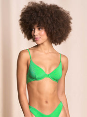 Maaji Dainty Underwire Top In Parakeet, view 1, click to see full size