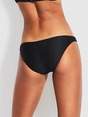 Seafolly Essentials Hipster In Black, view 2, click to see full size