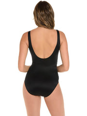 Miraclesuit Rock Solid Revele One Piece Black, view 2, click to see full size