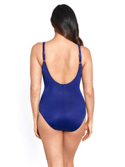 Miraclesuit Must Haves Sanibel One Piece In Azul, view 2, click to see full size